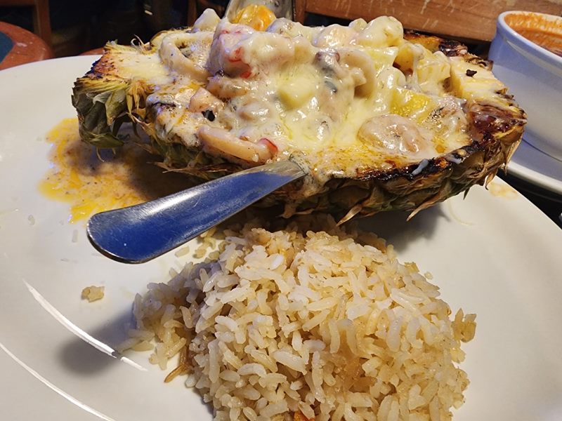 El Langostino Azul food