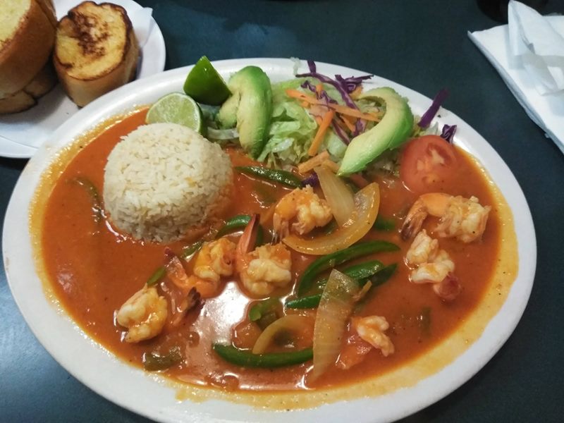 El Langostino Azul food